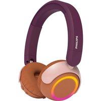 Philips TAK4200 Kids' Wireless On-ear Bluetooth Headphones - Free Gift RRP £10! - Magenta