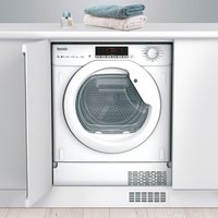 Baumatic BBTDH7A1TE Integrated 7Kg Heat Pump Tumble Dryer - White - A+ Rated