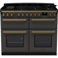 Rangemaster ESDLB110DFPSLT/AB1 Estel Deluxe 110cm BC Dual Fuel Slate/Antique Brass A, 29 L / 80 L / 80 L, 230 - 400 V, 1092 x 654 x 895 mm, 146.5 kg