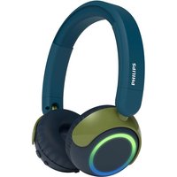 Philips TAK4200 Kids' Wireless On-ear Bluetooth Headphones - Free Gift RRP £10! - Teal