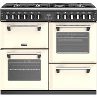 Stoves Richmond ST RICH S1000DF MK22 CC 100cm Dual Fuel Range Cooker - Cream - A Rated