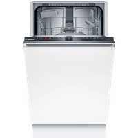 Bosch Series 2 SPV2HKX42G Wifi Connected Fully Integrated Slimline Dishwasher - Black Control Panel with Fixed Door Fixing Kit - E Rated
