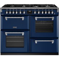 Stoves Richmond Deluxe ST DX RICH D1100DF MBL 110cm Dual Fuel Range Cooker - Midnight Blue - A Rated