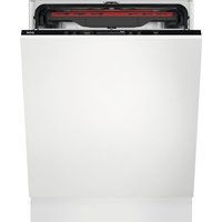 AEG 6000 SatelliteClean® FSS64907Z Fully Integrated Full Size Dishwasher - Black Control Panel with Sliding Door Hinge Kit - C Rated