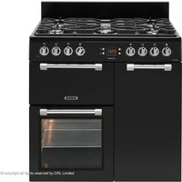 Leisure Cookmaster CK90F232K 90cm Dual Fuel Range Cooker - Black - A/A Rated