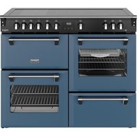 Stoves Richmond Deluxe 110Ei RTY 110cm wide Electric Range Cooker with Induction Hob - Twilight Blue - A Rated
