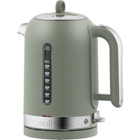 Dualit 1.7L Classic Quiet Boil Kettle Matt Sage Green, Green