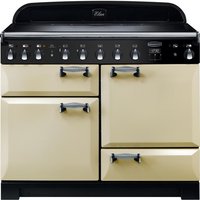 Rangemaster Elan Deluxe ELA110EICR 110cm Electric Range Cooker with Induction Hob - Cream - A/A Rated