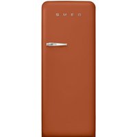 Smeg Right Hand Hinge FAB28RDRU5 Fridge with Ice Box - Matte Rust - D Rated
