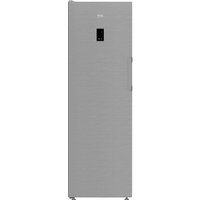 Beko FNP4686PS Frost Free Upright Freezer - Stainless Steel - E Rated