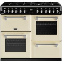 Stoves Richmond Deluxe ST DX RICH D1000DF CC 100cm Dual Fuel Range Cooker - Cream - A Rated