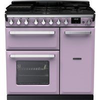 Rangemaster ESDL90DFPHTH/CM1 Estel Deluxe 90cm Dual Fuel Heather/Chrome A, 29 L / 80 L / 67 L, 230 - 400 V, 900 x 654 x 895 mm, 123.4 kg