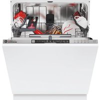 Hoover H-DISH 300 HI4E7L0S-80 Fully Integrated Standard Dishwasher - Silver Control Panel with Fixed Door Fixing Kit - E Rated