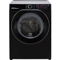 Hoover H-WASH 500 HD496AMBCB/1 Wifi Connected 9Kg / 6Kg Washer Dryer with 1400 rpm - Black - D Rated