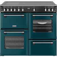 Stoves Richmond Deluxe 100Ei 100cm wide Electric Range Cooker with Induction Hob - Deep Marine - A Rated