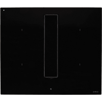 Elica NikolaTesla Fit 60 60cm Venting Induction Hob - Black - For Ducted/Recirculating Ventilation