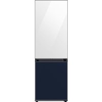 Samsung Bespoke RB34A6B2E8A 70/30 No Frost Fridge Freezer - White / Navy - E Rated