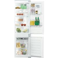 Indesit BI 18A2 D/I UK Integrated 70/30 Fridge Freezer with Sliding Door Fixing Kit - White - E Rated