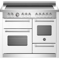 Bertazzoni Master Series MAS115I3EBIC 110cm Dual Fuel Range Cooker - Bianco - A Rated