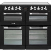 Leisure Cuisinemaster CS100C510K 100cm Electric Range Cooker with Ceramic Hob - Black - A/A/A Rated