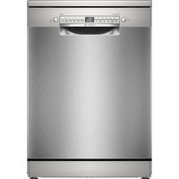 Bosch SMS2HVI67G Wifi Connected Standard Dishwasher - Silver Inox - D Rated