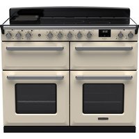 Rangemaster Estel Deluxe 110cm BC Induction Pale Cream/Chrome A, 29 L / 80 L / 80 L, 230 - 400 V, 1092 x 654 x 895 mm, 145,6 kg