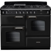 Rangemaster CLO110DFPGBL/CM1 Classic OC 110cm Dual Fuel Black/Chrome A, 29 L / 80 L / 80 L, 230 - 400 V, 1092 x 666 x 895 mm, 132.42 kg