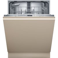 NEFF N30 S153HTX02G Fully Integrated Full Size Dishwasher - Silver Control Panel with Fixed Door Hinge Kit - D Rated