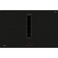 NEFF N50 V58NBS1L0 80cm Induction Extractor Hob - Black - For Ducted/Recirculating Ventilation