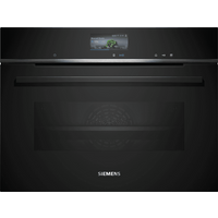 Siemens IQ-700 CS736G1B1 Built In Compact Electric Single Oven - Black - A+ Rated