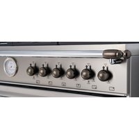 Bertazzoni Heritage Series 21 Piece Décor set for Range and Hood - Black / Nickel