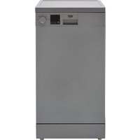 Beko DVS04020S Slimline Dishwasher - Silver - E Rated