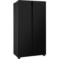 Russell Hobbs RH90AFF201B Total No Frost American Fridge Freezer - Black - E Rated