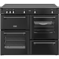 Stoves Richmond 110Ei TCH 110cm wide Electric Range Cooker with Induction Hob - Black - A/A/A Rated