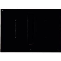 Elica NikolaTesla Fit 70 72cm Venting Induction Hob - Black - For Ducted/Recirculating Ventilation