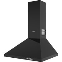 Belling BEL Chim 603PYR 60cm Chimney Cooker Hood for Ducted/Recirculating Ventilation - Black