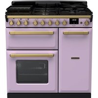 Rangemaster ESDL90DFPHTH/AB1 Estel Deluxe 90cm Dual Fuel Heather/Antique Brass A, 29 L / 80 L / 67 L, 230 - 400 V, 900 x 654 x 895 mm, 123.4 kg