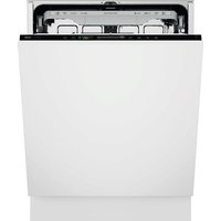 AEG 8000 Series GI9200X2PN Fully Integrated Full Size Dishwasher - Black Control Panel Control Panel with Sliding Door Hinge Kit - A Rated