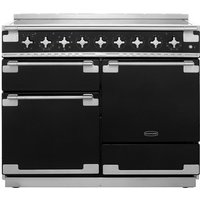 Rangemaster Elise ELS110EIGB 110cm Electric Range Cooker with Induction Hob - Black - A/A Rated