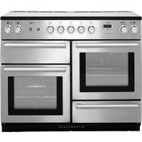 Rangemaster Nexus NEX110EISS/C 110cm Electric Range Cooker with Induction Hob - Stainless Steel / Chrome - A/A Rated