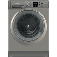 Hotpoint Anti-Stain NSWM 7469 GG UK 7kg Washing Machine with 1400 rpm - Graphite - A Rated