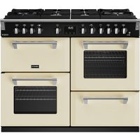 Stoves Richmond Deluxe ST DX RICH D1100DF GTG CC 100cm Dual Fuel Range Cooker - Cream - A Rated