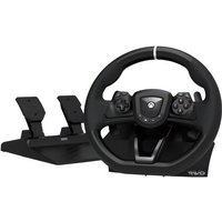 Hori Steering Wheel and Pedals For Xbox One X,Xbox Series S - Black