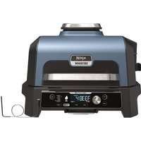 Ninja OG901UK Woodfire Pro Connect XL Electric BBQ Grill & Smoker - Black/Blue