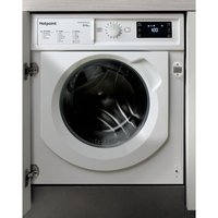 Hotpoint BIWDHG861485UK Integrated 8Kg / 6Kg Washer Dryer with 1400 rpm - White - D Rated