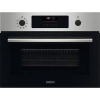 Zanussi Series 60 CookQuick ZVENM6XN 46cm High, Built In Microwave - Stainless Steel