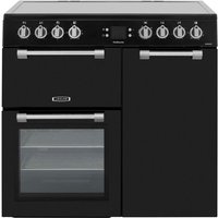 Leisure Cookmaster CK90C230K 90cm Electric Range Cooker with Ceramic Hob - Black - A/A Rated