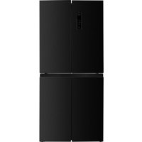 Beko HarvestFresh™ GN15880VPZ Frost Free American Fridge Freezer - Black Steel - D Rated