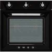 Smeg Victoria SF6905N1 Built In Electric Single Oven - Black - A Rated