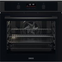 Zanussi ZOPNA7KN Built In Electric Single Oven and Pyrolytic Cleaning - Black - A+ Rated